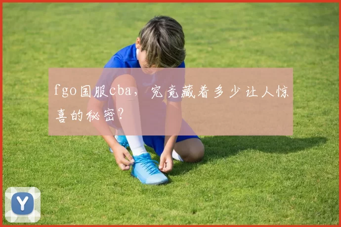 fgo国服cba,究竟藏着多少让人惊喜的秘密?